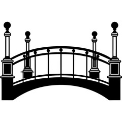 wrought iron bridge