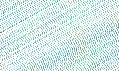 グリーンの斜めボーダー柄　背景透明