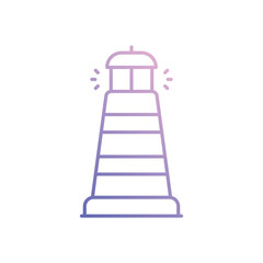 Lighthouse Vector icon