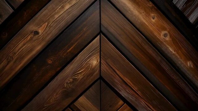 Dark Brown Wood Herringbone Pattern Texture Background