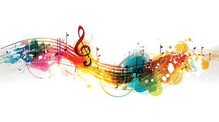 A musical symbol designed with ai
