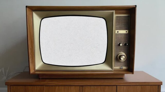 old school tv vhs text video