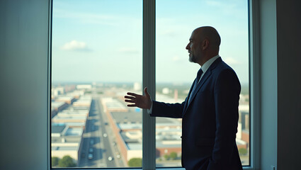 Present influential labour day leadership visuals that depict authoritative figures strategic guidance and visionary direction in a dignified professional style in  Photo Stock  Concept  and empty spa