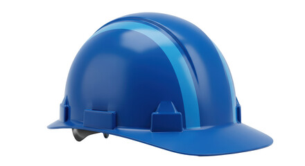 Isolated Blue Hard Hat