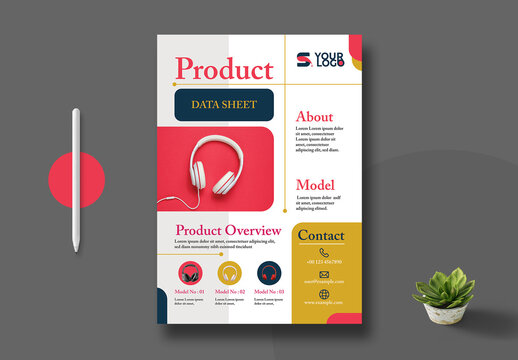 Product Data Sheet Design Layout
