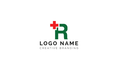 Fototapeta premium Minimalist R Logo for Branding and Identity.