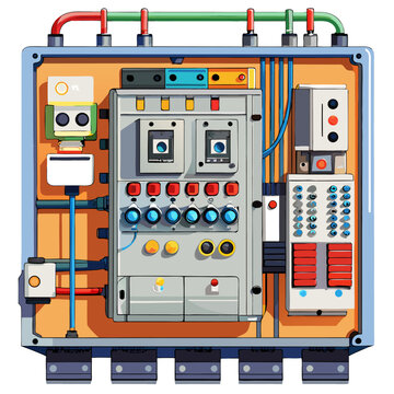 Circuit Breaker Panel Isolated