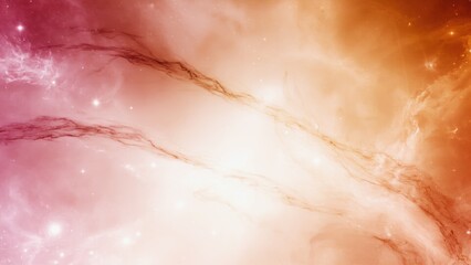 Fototapeta premium A space exploration scene with a vibrant nebula, stars, and planets
