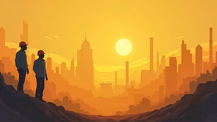 Empower Your Community: Captivating Labour Day Event Promotion Imagery with Premium Photostock Visuals for Digital Marketing - Emphasizing Worker Celebration and Unity