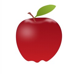 Fototapeta premium apple vector illustration