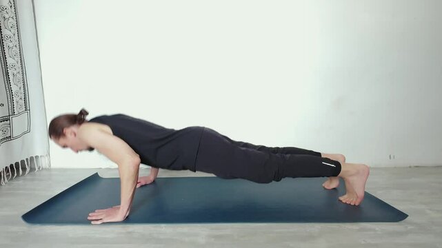 This innovative pushup series combines strength training with yogainspired flexibility for a comprehensive workout that effectively enhances upper body and core strength
