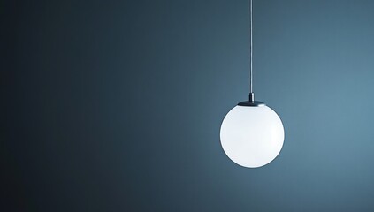 Minimalist Globule Lamp: A Study in Simple Elegance