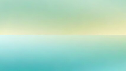 Obraz premium Abstract Gradient Background: Teal, Green, and Yellow