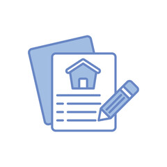 Contract  Vector icon