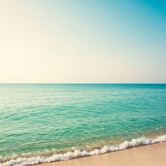 Fototapeta premium The Gentle Embrace of the Sea