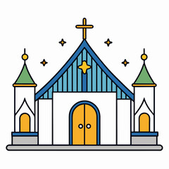 midnight mass no text simple design vector artwork