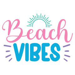 Obraz premium Beach vibes Svg