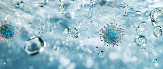 floating viruses and water droplets a medical examination of airborne coronaviruses and other pathogens