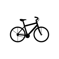 Fototapeta premium bicycle isolated on white background