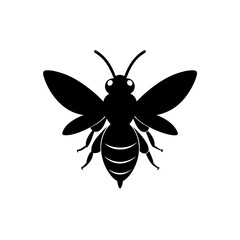 vector illustration of a wasp