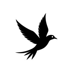 pigeon silhouette vector