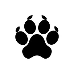 paw prints vector