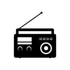 retro radio icon