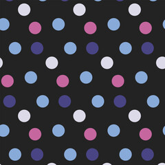 seamless polka dots pattern