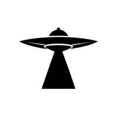 ufo isolated on white