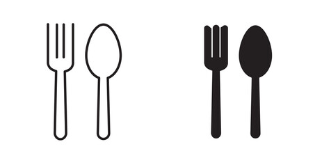 Spoon and Fork Icon
