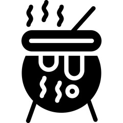 Cauldron Glyph Icon