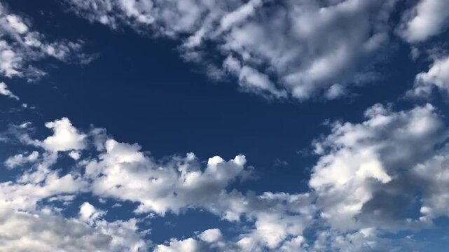 blue sky with clouds