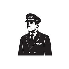 pilot in uniform © Agus