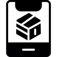 Supply Chain Sustainability Glyph Icon