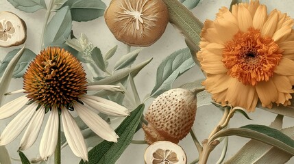 National Herb Week, illustration