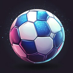 Naklejka premium soccer ball icon 