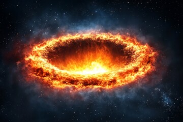 A celestial seed drifting through the cosmos, glowing like a tiny star about to create life