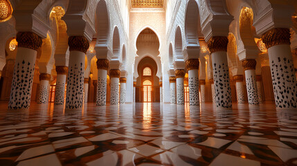 Istanbul and Cordoba showcase stunning mosque architecture with marble interiors, reflecting Europe's religious and artistic style