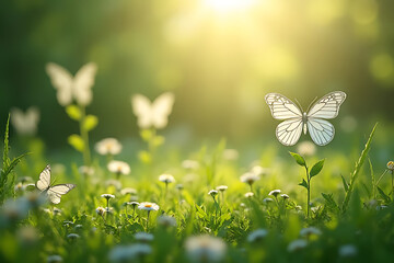 Butterfly migration event nature park photograph bright light close-up view beauty of nature