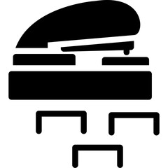 Obraz premium Staples Glyph Icon