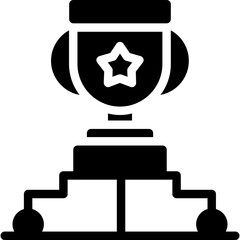 Game Tournament Glyph Icon