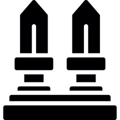 Ancient Artifact Glyph Icon