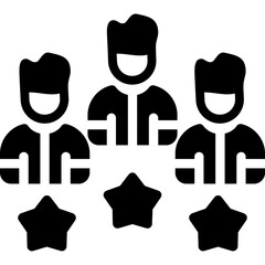 Success Metrics Glyph Icon