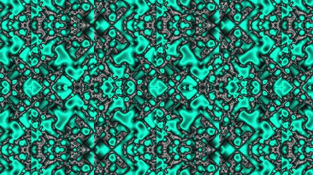 3D animation The combination of colors forms a visual structure that resembles a digital fingerprint, representing uniqueness and regularity in visual data.