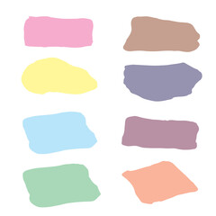 set of watercolor frames