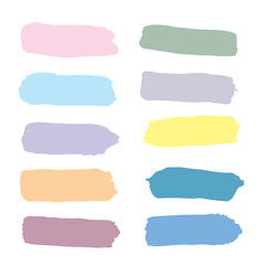 set of watercolor frames