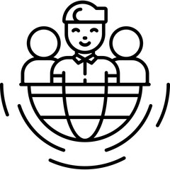 Infrastructure Outsourcing Icon