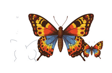 Stunning butterfly illustrations highlighting nature’s charm