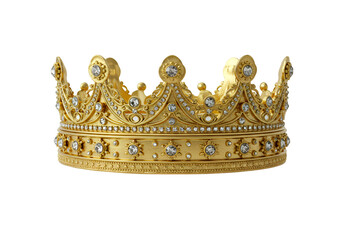 Obraz premium crown on white background