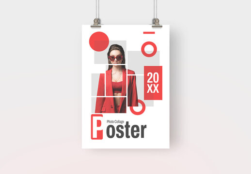 Modern Photo Collage Event Poster Template